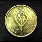 City Of Bethlehem Park   Shop Parking Bethlehem  Pa Token 22mm  d881 