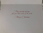 Vintage Leanin Tree Christmas Greeting Card - Christmas Window