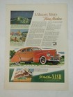 Nash Classic Motor Car Automobile Man Cave Vintage Advertisement Magazine Page