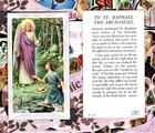 Saint Raphael The Archangel With Prayer To St  Raphael  - Paperstock Holy Card
