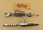 Vintage Lowrider Custom Made Adjustable Twisted Slammer Set All Chrome