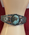 Vintage 1920   s Rare  Maisels  Sterling  Bracelet Native American Navajo Sterling