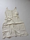 Resale Lot Antique French True Vintage Cotton Linen Dress Womens S M L