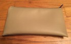 4 Large Zippered Bank Deposit Bags - Vinyl Carrying Case Money Coins Checks