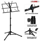 5 Core Music Stand Adjustable 52  Book Stands Foldable Portable Sheet Holder