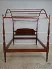 67809  Reid Classics Bench Made Queen Size Mahogany Canopy Bed