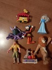 Disney Action Figures Toy Lot Lion King Hercules Goofy Tarzan The Little Mermaid