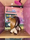 Hasbro Littlest Pet Shop Dog Figure Brown White Dachshund  
