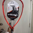 Head Mx Fire Metallix Red Racquetball Racquet Grip New Sealed H Beam Frame