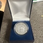 2000 Republic Of Liberia  10 Ten Dollar Coin   Timber Wolf   Colorized