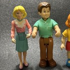 Vtg Mixed Lot Little Tikes Dollhouse Grand Mansion Family Dad Mom Sis Baby Read
