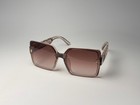 Oversized Square Sunglasses For Women Luxury Brown Gradient Shades Vintage Fashi