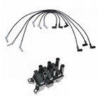 Trq Ignition Coil Pack   Spark Plug Wire Set For Ford F150 E150 E250 4 2l