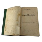 1876 National Surgical Institute Book  Color Plates  Illustrations  Scarce    