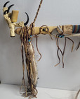 Vintage 20  Authentic Navajo Peace Pipe Made By Myrtie Begay