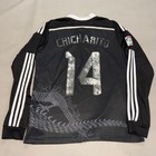 Adidas Real Madrid 2014-15 Yohji Yamamoto Dragon Jersey Chicharito 14 Y2k-l-6579