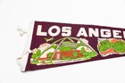 Vintage Los Angeles California Landmarks Souvenir Felt Pennant 27 
