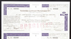 Rare Klm Royal Dutch Airlines 1983 Specimen Stock Bond Certificate   7 5x6 5 In