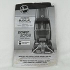 Hoover Power Scrub Carpet Cleaner Attachment Kit Hose Brush Tool Set Manual