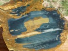 Tcr Blue Mountain Jasper  rough Slab 234g     Orbs   Streamers     Oregon