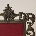 Vintage Lindsey Collection Picture Frame Ornate Filigree Brass Gold Made Italy