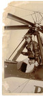 Vtg Original 1930s Amelia Earhart   Mechanic 10x8  Photo In Beech-nut Autogyro 