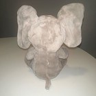 Idog Interactive Plush Elephant Toy  Gray  Battery-operated  White Compartment