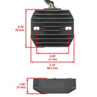 Regulator Rectifier For Suzuki Ltf300 Ltf300f Lt-f300f King Quad 4x4 1999-2001