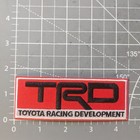 Trd Patch Toyota Racing Cars Trucks Auto Motorsport Embroidered Iron On 1 75x4 5