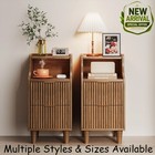 Oxirth Nightstands Set Of 2  Night Stands  Bed Side Tables end Table for Bedroom