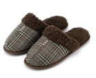 Men Woolen Slippers With Memory Foam Anti-slip House Breathable Indoor Shoes