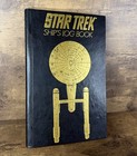 Vintage 1991 Star Trek Ship s Log Book Hardcover Long Meadow Press Unused New
