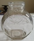 Vintage  The Frank Tea   Spice Co Jumbo Peanut Better Jar 2lb