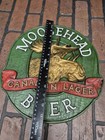 Vintage Moosehead Canadian Lager Beer Plastic 3d Advertisement Ad Sign 14 