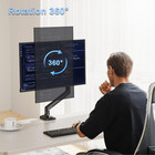 Single Monitor Mount Arm Fits Monitor Up To 32 Inch  Monitor Desk Mount Holds 4 