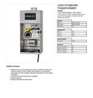 Hinkley 0150ss 150w Stainless Steel Landscape Lighting Transformer     Pro Series