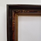 Antique Victorian Eastlake Walnut Deep Well Gold Gilt Picture Frame 14  X 12 