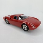 Vintage Racing Toy 1960s Monogram Ferrari 250 Lm Red Slot Car Made In Usa