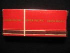 6 Unused Vintage Union Pacific Railroad Matchbooks