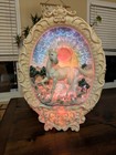 Vintage Eleco Fiber Optic Unicorn Light Up Fantasy Wall Hanging - Tested   Works