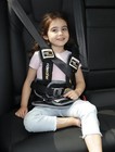 Small Black  Lightweight  Compact  Portable Car Seat - Perfect For Travel And 