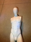 Male Retail Display Mannequin     No Arms     White     Store Display     Obo