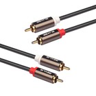 Usa 3ft 6ft 10ft 15 Ft Gold Plated Rca Male L r Stereo Audio Cable Cord Plug New