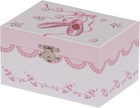 00803s16 Clarice Girl s Musical Ballerina Jewelry Box Pink  6 X 4 X 3