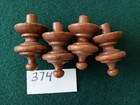 Lot Of 4 Nos Wooden Finials  374