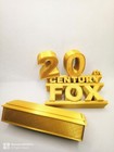 Century Fox 20th Style Logo Golden