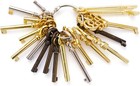 Universal Skeleton Keys Replacement 19pcs Hollow Barrel Skeleton Key Set