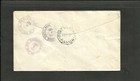 British Papua To Usa  1937  Registered Cover  Port Moresby Cancel  Vf