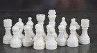 Handmade Marble Chess Pieces Set 1 25    White   Green Luxury Board Game Figures