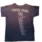 Vintage Concert Tour Tshirt Linkin Park 2012 Unisex Small Black Tshirt